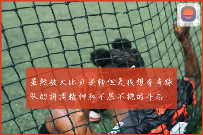虽然被大比分逆转但是我想夸夸球队的拼搏精神和不屈不挠的斗志